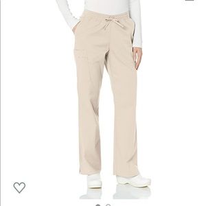 Khaki scrub pants
